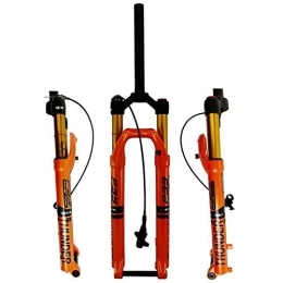 SJHFG Pièces de rechanges Vélo Fourche À Suspension, Fourche À Suspension VTT 27, 5 / 29 Pouces Contrôle de L'épaule / contrôle du Fil Voyage 120mm Fourche À Huile Et À Gaz (Color : H, Size : 27.5 inch)