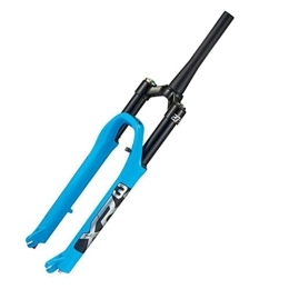 WAMBAS Pièces de rechanges WAMBAS 26 27, 5 29 Fourche VTT VTT Fourche à Suspension pneumatique 100 mm Débattement Réglable 39, 8 mm Fourche de Frein à Disque Conique QR 9 mm Verrouillage Manuel (Color : Blauw, Size : 29'')