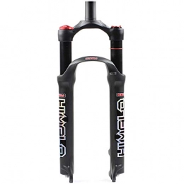 WangT Pièces de rechanges WANGT VTT Fourche Avant, Air Suspension Fork Fourchette Design Ultra-LéGer Stabilité Meilleure en Alliage D'Aluminium Alliage De MagnéSium26 27.5 29, Noir, 26