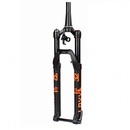 WF Pièces de rechanges WF Suspension Avant Fork Absorbeur d'amortisseur 27, 5 / 29 Pouces Mountain Bick Fourche pour vélo Offroad, Version de contrôle des épaules à Tube Droite (Noir), 27.5‘