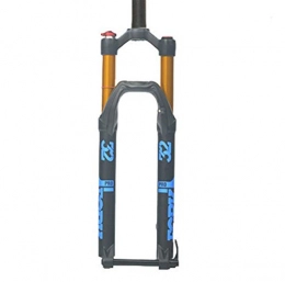 WFBD-CN Pièces de rechanges WFBD-CN Fourchette de vélo de Montagne AVC140mm Vélo de Montagne Fork 27.5 29ER MTB Suspension Bicyclette Bicyclettes Air Resillience Performance Fourches de Suspension de vélo (Color : Multi)