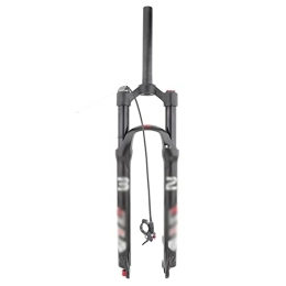 WOFDALY Pièces de rechanges WOFDALY Alliage De Magnésium Tube Droit 26, 27.5, 29 Pouces VTT Fourches, Verrouillage D'épaule Et Verrouillage À Distance Fourches Suspension Bicyclette Voyage 120Mm avec Réglage du Rebond, A, 26 inch