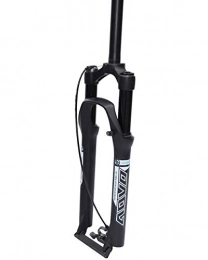 WXX Pièces de rechanges WXX 26 / 27, 5 / 29 Mountain Bike Fourche en Alliage De Magnésium Ressort Pneumatique Vélo Fourche À Suspension Tube Droit Vélo Air Fourche De Frein À Disque pour Accessoires Vélo, Noir, 27.5 inch B