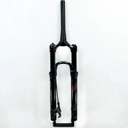 Xiami Pièces de rechanges Xiami VTT VTT Fork 26 / 75.5 / 29 Pouces Manuel d'amortissement / à Distance Lockout Tube Conique Tube de Springback Bouton d'aluminium Air Air Fork Blight Black (Color : Remote, Size : 26")