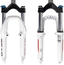 ZLYJ Pièces de rechanges ZLYJ Suspension 20 Pouces Fourche Suspension Vélo Pliante VTT Amortisseur VTT Fourche Pneumatique Étendue Fourche Mécanique Disque / V-Frein Amortissement Ajuster 105Mm Débattement A, 20