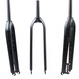 ZQW Pièces de rechanges ZQW 26 / 27.5 / 29 Pouces Vélo VTT Fourche À Suspension Alliage D'aluminium Tube Droit Ultra-léger Fourches Avant De Vélo, Espacement des Moyeux 100mm, Frein Disque