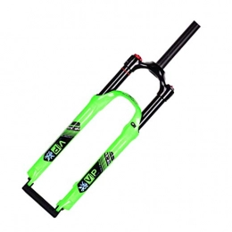 ZTGL Pièces de rechanges ZTGL VTT Fourche Avant Fourche À Suspension Léger Air Suspension Fork pour Mountain Bike City Roues, Vert, 27.5