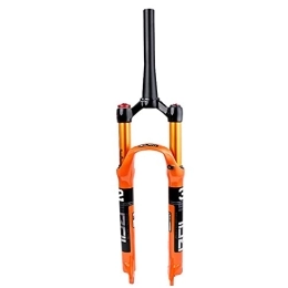 ZYHDDYJ Pièces de rechanges ZYHDDYJ Fourche Avant 26 / 27.5 / 29 Pouces Fourche Suspendue VTT Voyage 100mm Contrôle De L'épaule Alliage D'aluminium Et De Magnésium Accessoires De Cyclisme (Color : Cone Tube, Size : 27.5 inch)