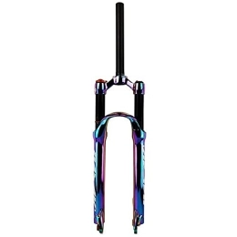 ZYHDDYJ Pièces de rechanges ZYHDDYJ Fourche Avant Fourche Avant VTT Air 27, 5 / 29 Pouces Voyage 100mm Réglage De L'amortissement Frein À Disque Accessoires De Cyclisme (Size : 27.5 inch)