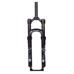 ZYHDDYJ Pièces de rechanges ZYHDDYJ Fourche de vélo VTT 66 cm 2, 8 cm Fourche de vélo à libération rapide Amortisseur de chocs en alliage de magnésium Déplacement de la fourche : 100 mm (couleur : A, taille : 66 cm)