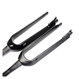 ZZHH Pièces de rechanges ZZHH Nouveau Vélo de VTT de Feuille de VTT Fork Fork Fork Dur Forge Dur Matte / Glossy 1-1 / 2'28.6mm Fourche Bicycle Bicycle Bicycle Accessoires (Color : 26 27.5 Matte)