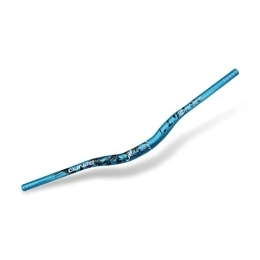 LHHL Pièces de rechanges 31.8mm VTT Vélo Guidon 720 / 780mm Guidon De Vélo En Alliage D'aluminium Guidon Vélo for VTT DH XC (Color : Blauw, Size : 720mm)