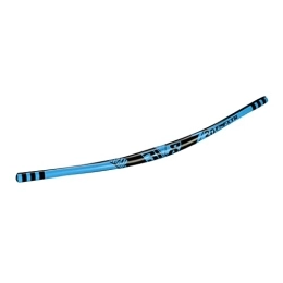 Amagogo Pièces de rechanges Amagogo Guidon de Vélo de Montagne Solide 31.8mm Barre de Montée de Vélo en D'aluminium 720mm / 780mm Guidon pour DH BMX Route VTT Descente, 720 mm Bleu