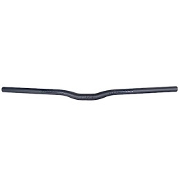 QFWRYBHD Pièces de rechanges Guidon Courbé Guidon De 25.4 Mm Guidon De Vélo En Fibre De Carbone 400~700 Mm Guidon De Vtt En Carbone For Guidon De Vélo De Montagne (Color : Black, Size : 25.4 * 400mm)