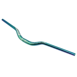 LUNJE Guidon VTT Guidon De Vélo 31.8Mm 720mm 780mm Guidon Extra Long en Alliage D'aluminium Guidon VTT 55mm Barre De Montée for Course De Cyclisme De Descente (Color : Colorful, Size : 780mm)