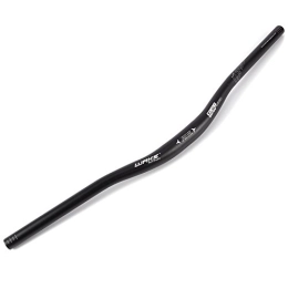 Hamimelon Pièces de rechanges Guidon de vélo en alliage d'aluminium 31, 8 mm pour vélo tout terrain VTT Cintre rehaussé 720 mm, noir