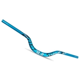 LUNJE Guidon VTT Guidon VTT 31.8mm 70mm High Riser Guidon 720mm 780mm Guidon Extra Long en Alliage D'aluminium XC / AM / DH Guidon VTT (Color : Blauw, Size : 720mm)