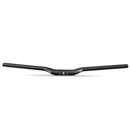 LHHL Pièces de rechanges Guidon VTT Carbone 31.8mm Mountain Bicycle Guidon 600 / 620 / 640 / 660 / 680 / 700 / 720 / 740 / 760mm Guidon Vélo Downhill VTT Cintre (Color : Black, Size : 660mm)