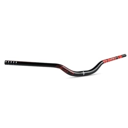 LUNJE Guidon VTT Guidon VTT Riser 31.8mm Guidon De VTT en Alliage D'aluminium 780mm Élévation De Barre Extra Longue 50mm Guidon De Vélo DH XC (Color : Rot, Size : 780mm)