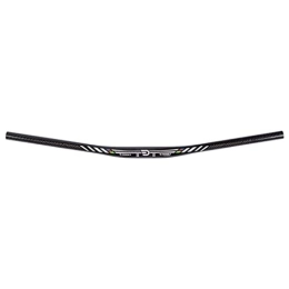 LHHL Guidon VTT Guidon Vélo Riser Guidon VTT Carbone 31.8mm Mountain Bicycle Guidon Vélo 720 / 760 / 780mm (Size : Gloss, Color : BLACK_720MM)