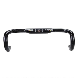 QFWRYBHD Guidon VTT Guidons Incurvés Vélo Route 400 / 420 / 440mm Barres VTT Guidons En Fibre Carbone BXM Guidons Vélo Modèles Applicables XC / AM / FR / DH (Color : Black, Size : 420mm)