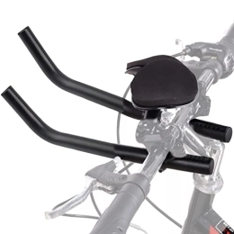 Hearthxy Pièces de rechanges Hearthxy 2 Pcs Barres Aéro pour VTT, Guidon de Repose-vélo | Guidon de Course de vélo Rest TT pour vélo de Montagne de Route, pièce d'accessoires de vélo de vélo