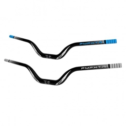 Hellery Pièces de rechanges Hellery 2pcs VTT Guidon Down Hill Extra Long Riser Bar High Rise Bar