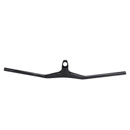 HITIXA Guidon intégré VTT, 800x100mm VTT Carbone Intégré Guidon 3K Brillant Route Vélo Potence Guidon/86