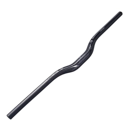 LHHL Pièces de rechanges LHHL 31.8mm VTT Riser Guidon Mountain Bicycle Guidon 580 / 600 / 620 / 640 / 680 / 700 / 740 / 760mm Guidon Velo Route Carbone Mountain Bicycle Guidon (Color : Black, Size : 640mm)