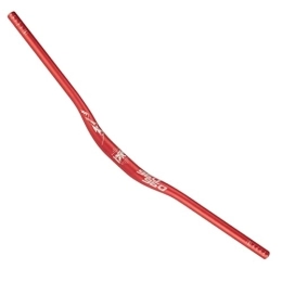 LHHL Pièces de rechanges LHHL Guidon De Vélo 31.8MM Aluminium Alliage Relevé Guidon Cintre VTT Et Vélos De Route 800mm (Color : Rot, Size : 800mm)