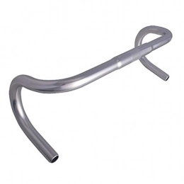 LHSJYG Guidon VTT LHSJYG Guidon De VéLo, Guidolines De VéLo Vélo Guidon en Alliage d'aluminium Vélo de Montagne Volant VTT Bent Bar Cycle de Bande Poignée vélo Pièces Accessoires (Color : Silver)