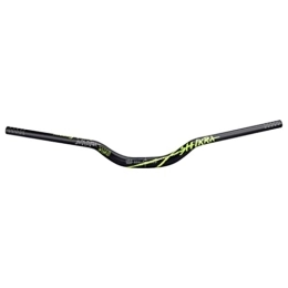 LUNJE Guidon VTT LUNJE 31.8mm VTT Riser Guidon en Alliage D'aluminium Descente DH / XC VTT Guidon 780mm Extra Long Guidon Rise 55mm (Color : Groen)