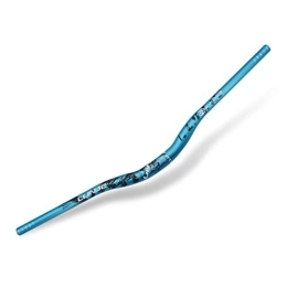 LUNJE Guidon VTT LUNJE Guidon De VTT en Alliage D'aluminium 31.8mm Guidon VTT 720 / 780mm Barres Extra Longues for Vélo XC DH (Color : Blauw, Size : 720mm)