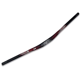 LUNJE Guidon VTT LUNJE Guidon De Vélo VTT 31.8mm * 780mm / 800mm Extra Long Riser Bar Guidon De Vélo en Alliage D'aluminium, for DH / XC / AM (Color : Black Red, Size : 780mm)