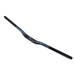 LUOSHUO Pièces de rechanges LUOSHUO Guidon Velo Fibre de Carbone complète MTB Guidon Swallow Lumière 3K Gloosy Flat 31.8mm * 500 520 540 560 580 600 620 640 660 680 700 720 740 760mm Guidon VTT (Color : 740mm)