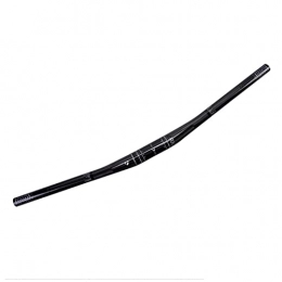 MVAOHGN Pièces de rechanges MVAOHGN 31.8mm * 690mm / 720mm 9 degrés Carbon Mountain Guidon de la Montagne Vélo Bike UD Matte Appartement MTB Guidon Bicycle Accessoire Partie (Color : Gloss 690mm)