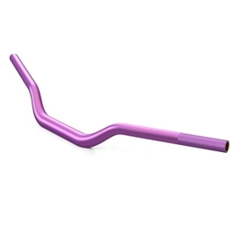 NMNMNM Pièces de rechanges NMNMNM Guidon de Moto Guidon en Alliage d'aluminium Guidon Riser Bar Large Extra Long Guidon de vélo pour Descente Cyclisme Racing pour Route VTT VTT Moto (Violet)