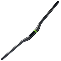 QFWRYBHD Pièces de rechanges QFWRYBHD Guidon De Vélo VTT 31, 8 Mm Guidon De Vélo De Montagne en Fibre De Carbone Extra Long Riser Bar Guidon De Vélo for VTT Vélo De Route (Color : Green, Size : 620 * 31.8mm)