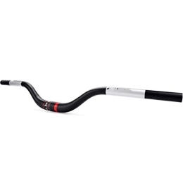 QiHaoHeji Pièces de rechanges QiHaoHeji Guidon Riser en Alliage d'aluminium de vélos Guidons Riser Durable VTT Vélo Route VTT Guidon Accessoires (Couleur : Black, Size : 72x3.18cm)