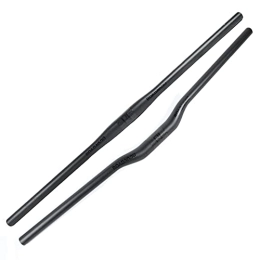 ROADNADO Guidon VTT ROADNADO Guidon de vélo en carbone 31.8 mm Poids léger 3K mat 700mm Guidon Réhaussé Guidon velo de course pour BMX, VTT Guidon