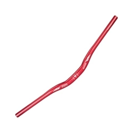 SM SunniMix Guidon VTT SM SunniMix Guidon de vélo de 31, 8 mm, Guidon de VTT en d'aluminium, Guidon de vélo de qualité supérieure, Rouge, 720mm