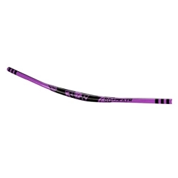 SM SunniMix Pièces de rechanges SM SunniMix Guidon de Vélo de Montagne Léger Extra Long 720 / 780mm 31.8mm 10 ° élévation Pliée 18mm VTT Barre de Montée de Vélo de Route, 780 mm Violet