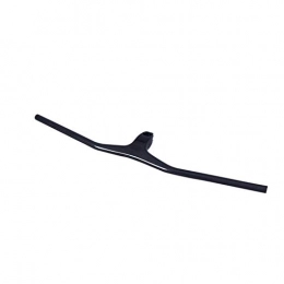 SSSSY Pièces de rechanges SSSSY Guidon Vélo VTT Guidon Riser -17 degré Un en Forme de Guidon intégré avec Tige en Fibre de Carbone 600-800mm Mountain Bike Guidon Wake (Color : Glossy)