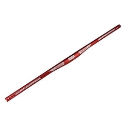 TTSJSM Pièces de rechanges TTSJSM Guidon Velo, Guidon VTT La Voiture De Vélo Met Le Vélo De Montagne Droite 31.8 Accessoires De Vélo en Alliage D'aluminium (Color : Red, Size : 31.8 * 620mm)