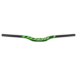 YouLpoet Guidon VTT YouLpoet Guidon de vélo de Montagne 31, 8 mm VTT Riser Guidon en Fibre de Carbone Vélo Riser Bars, Vert, 720mm