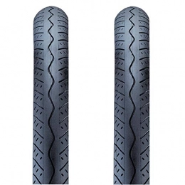 Nutrak Pièces de rechanges Nutrak 24" x 2.0 (54-507) Slick Bike Tyres (Pair)