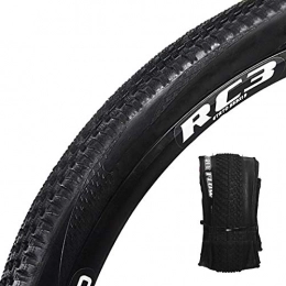 RANRANHOME Pièces de rechanges VTT Remplacement Des Pneus, VTT Pliant Performance Pneus 60TPI Roue De Bicyclette Clincher Pneus, Anti-Dérapant Anti-Anticrevaison Faible Résistance Au Roulement Léger Pneus Hors Route, 26x1.95