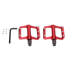 VGEBY1 Pièces de rechanges 1 Paire de Pédales de Vélo, 3 Couleurs 9 / 16 "Axe Léger Pédales VTT pour Vélo de Route Vélo de Montagne(Rouge) Bicyclepedal Vélos Et Pièces Détachées Bicyclepedal Vélos Et Pièces Détachées