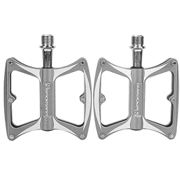 PBOHUZ Pièces de rechanges 1 Paire des Pédales De Vélo De Montagne en Alliage en Aluminium Vélo Cyclisme Pièces De Rechange, Haute Dureté Et Durable (Titane)