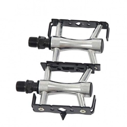 PPLAS Pièces de rechanges Alliage d'aluminium Mountain Anti-Skid Ultra-Light Vélo de pédale de pédale de pédale de Billets Portables 81mm * 62mm Pedal Board (Color : Black)